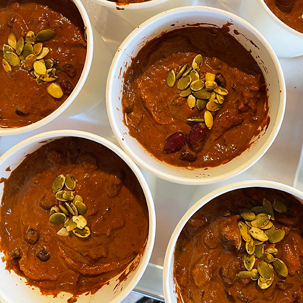 mole chicken chili